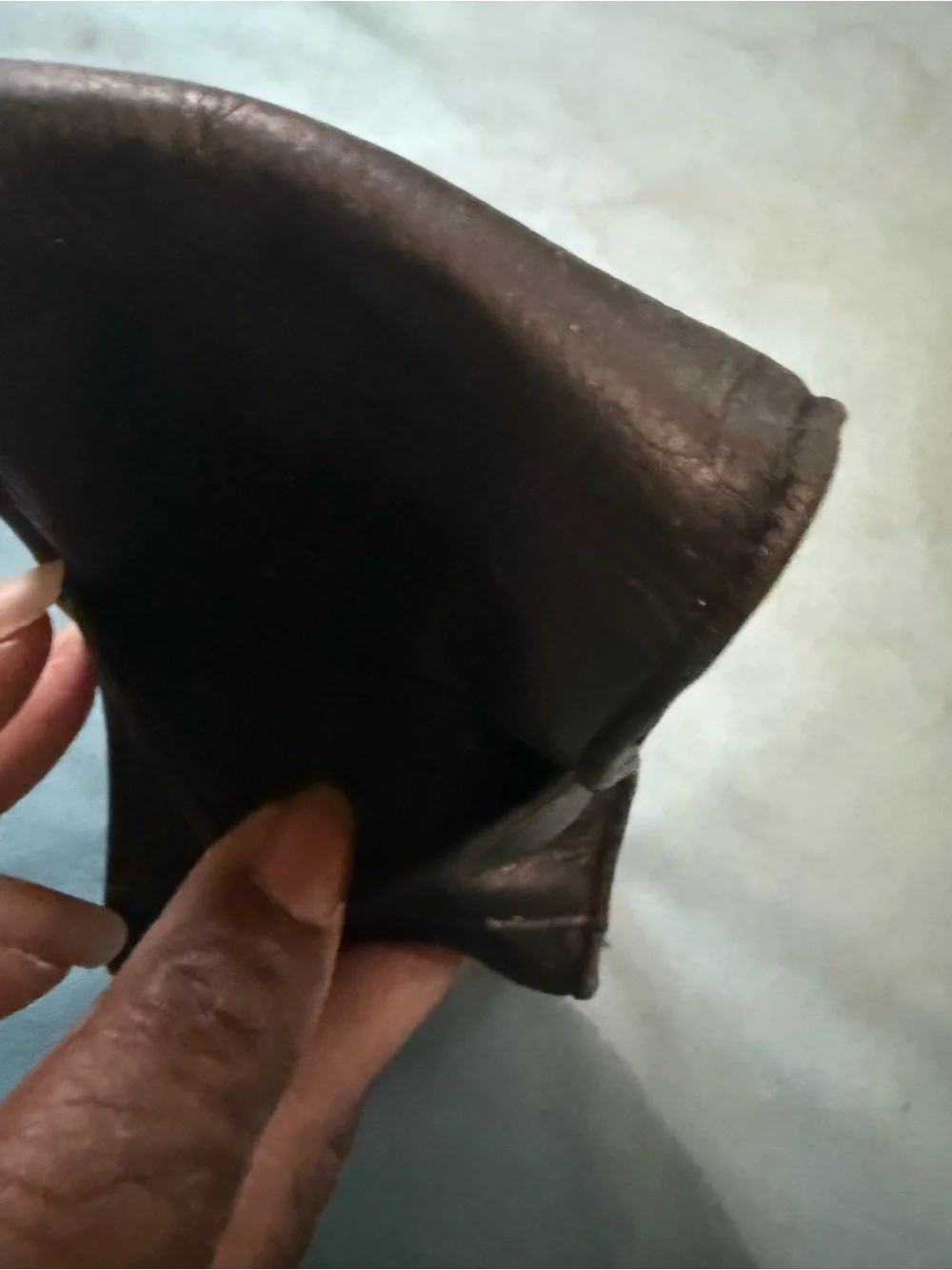 Fossil Brown Leather Cell Phone Holster